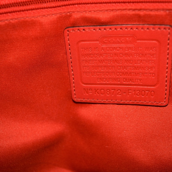 VTG COACH HAMPTON SIGNATURE CANVAS SATCHEL dustbag - Picture 8 of 8